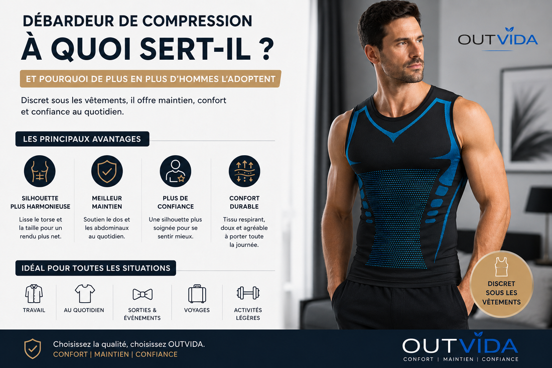 Débardeur de compression homme : à quoi sert-il et pourquoi de plus en plus d'hommes l'adoptent ?