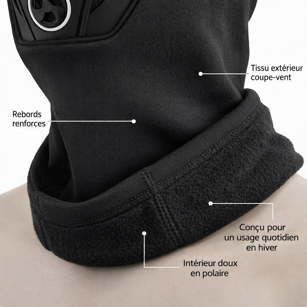 Thermal anti-fog balaclava