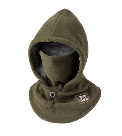 Cagoule Polaire à Capuche 3-en-1 – Capuche, Masque et Tour de cou